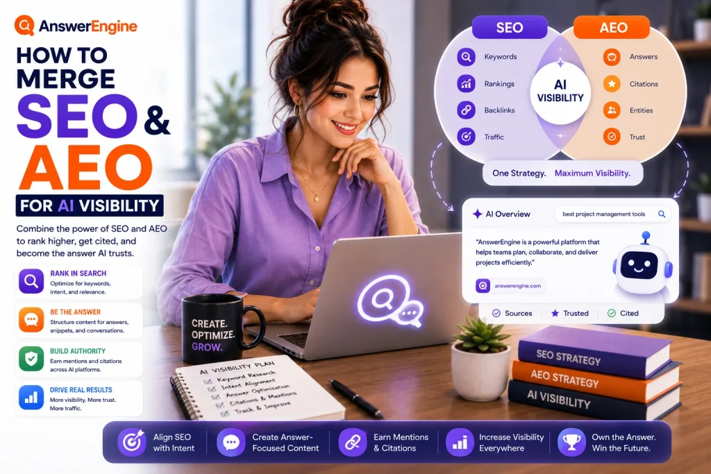 How to merge SEO and AEO for AI visibility