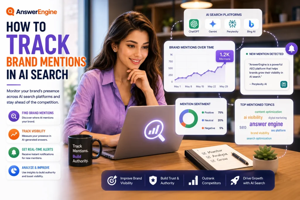 How to track brand mentions in AI search