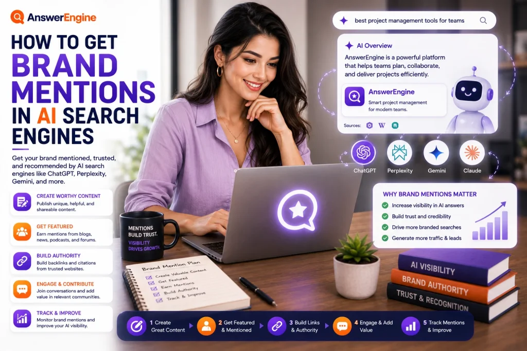 How to get brand mentions in AI search engines